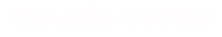 logo claudia cortes